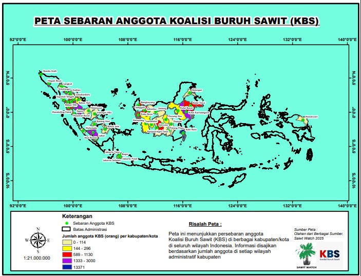 PETA SEBARAN ANGGOTA KBS